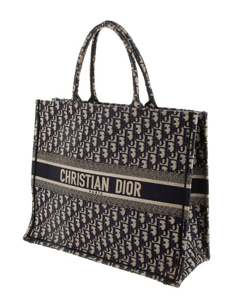 christian dior gift bags|christian dior tote bag leather.